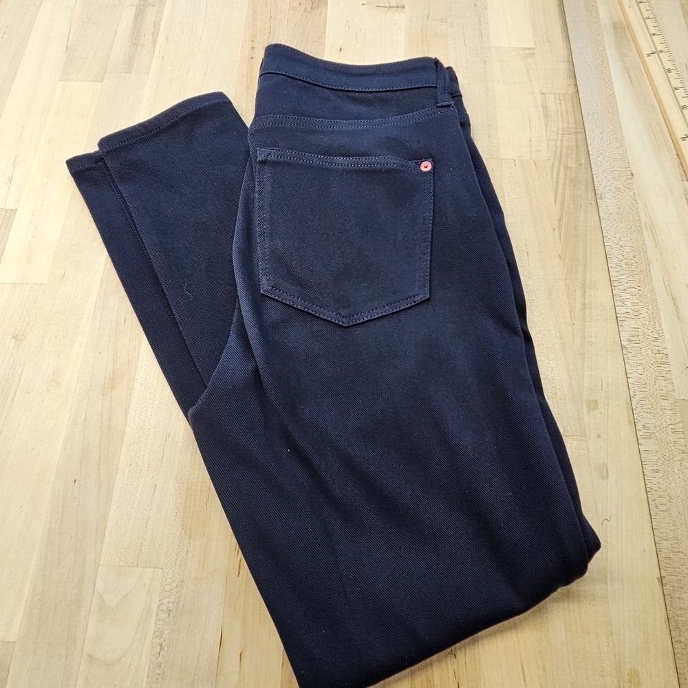 SPANX 5 Pocket High-Rise Super Skinny Leggings Navy Blue size 29